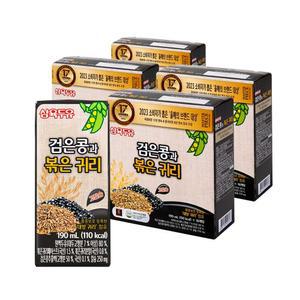 아침식사 삼육두유 검은콩과 볶은귀리 190ml 64팩