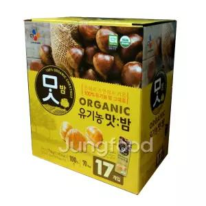 CJ 유기농 맛밤 42g x 17봉/단밤 맛밤