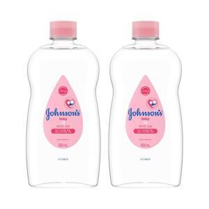 골피아 존슨즈 베이비 오일 500ml (2개)