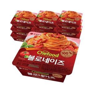Chefood 롯데푸드 쉐푸드 스파게티 볼로네이즈 220gX12개(1박스)