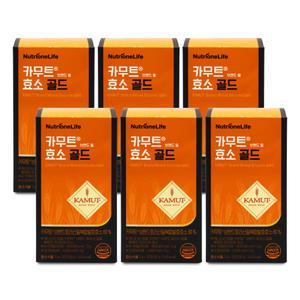 뉴트리원 카무트 브랜드 밀 효소 골드 3g x 30포 X 6박스 I