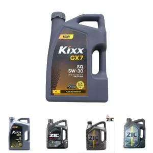 GS칼텍스-가솔린 엔진 오일 Kixx G1 SP (5W-30_4) 4L (1EA)/엔진오일/5W30/가솔린엔진오일/오토바이/자동차