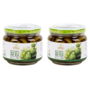 (식품명인) 홍쌍리 청매실농원 매실절임 430g x 2개