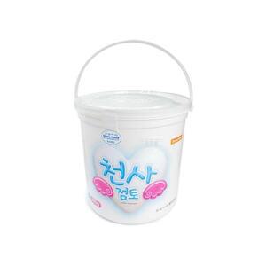 도너랜드 천사점토 800g ( 가벼운 촉촉한 뽀송한 국내산 점토 지점토 만들기 DIY