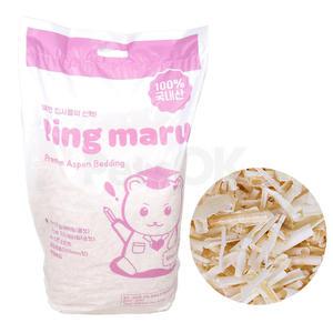 핑마루 아스펜 탑쉐이빙 베딩(3cm) 1kg 햄스터 앵무새 병아리 메추리 바닥재