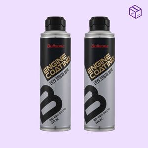 불스원엔진코팅제 엔진오일첨가제 블랙 240ml 2개