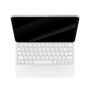 Apple 매직 키보드 (iPad Pro 11 M4모델용/한국어) 화이트 MWR03KH/A 국내정품 S1