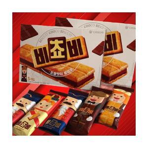 오리온 비쵸비 초코 비스킷 125g 6박스
