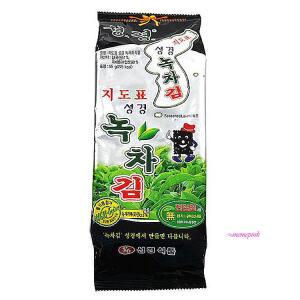 지도표조미 50gX20개 성경녹차조각김 1박스 조미김 구운김 어린이 아이반찬 유아 자반김jkl010