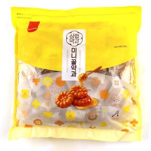 삼립 미니꿀약과 1kg 사무실 간식 옛날과자 인간사료 초코파이 오예스