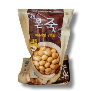 본죽 대용량 냉장 메추리알 장조림 1kg 2팩