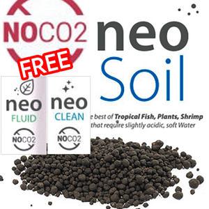 네오 컴팩트 소일 NO CO2 3L (플루이드+클린 증)/ 수족관 어항 수조 사료 먹이 ADA 수초 모스 비료 새우 쉬림프 슈림프 CRS 구피 열대어 관상어 물고기 바닥재 장식품