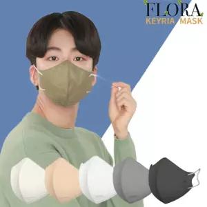 [하프클럽/플로라] 플로라 KF94 새부리형 컬러마스크 100매