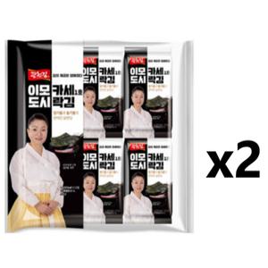 이모카세 참기름 들기름 도시락 김 4g 24봉 이모카세김