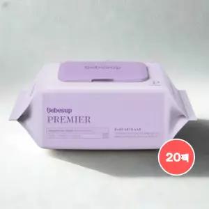 베베숲 프리미어 저자극 아기 물티슈 엠보싱 70매 20팩