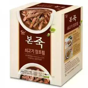 본죽쇠고기장조림 코스트코장조림 소고기반찬 4팩