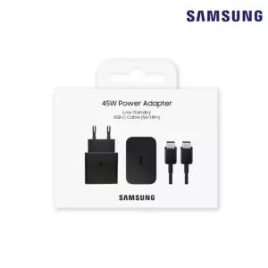 삼성정품 45 W PD 충전기 절전형 (USB C to C 케이블 포함) EP-T4511X