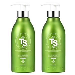 TS 뉴 샴푸 프리미엄 탈모 증상 완화 기능성 샴푸 500g × 2개