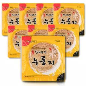 한푸드 테온셀 고소한 한끼뚝딱 누룽지 150gx8 국산쌀100 최신제조일