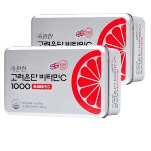 고려은단 속편한 비타민C 1000 중성비타민C 120정 2개 8개월분