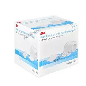 3M 부드러운 천 반창고 10cmX10m 픽싱롤 2764 픽스롤