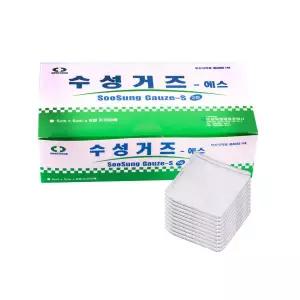 수성위재 거즈 10cm x 8겹 200P Gauze(접은거즈) Ga