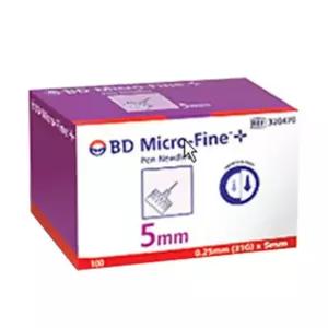 BD 인슐린펜니들 31G 5mm 멸균주사침 100개입