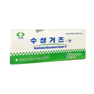 가아제 - 수성 비멸균접은거즈10cm x 10cm x 8P ( 200매입 )