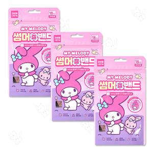 마이멜로디 썸머겔밴드 18매입 25년제조 3개