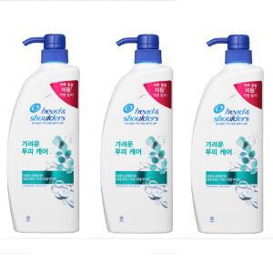 피앤지 헤드앤숄더 가려운두피 샴푸 850ml 3묶음 린스