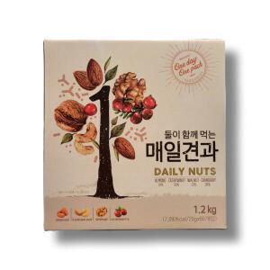 매일견과 메온셀 트레이더스 둘이함께먹는 20g 60봉