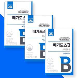고려은단 메가도스B 비타민B군 컴플렉스 60정 x 3개