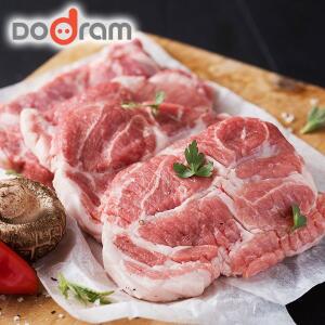 [도드람한돈] 칼집 목심 구이용 1kg