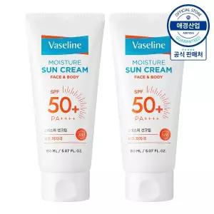 [애경] 바세린 모이스처 선크림 150ml x2개