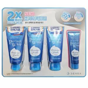 센카 퍼펙트휩 폼클렌징 120g3개+40g 코스트코 일본 시세이도 클렌징폼 세안제