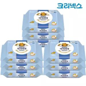 [보리보리/땡큐온]크리넥스 카카오 마이비데 물티슈 캡형 40매 x9개