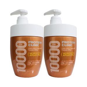 엘라스틴 프로틴클리닉 단백질 고영양 트리트먼트 700ml 2개
