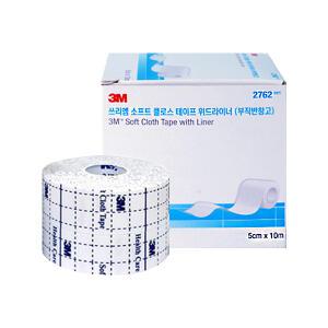 3M 부드러운 천 반창고2762(5cm x 10M) 1롤/픽싱롤