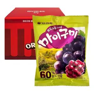 굿 오리온 마이구미 포도과즙 97g 9입