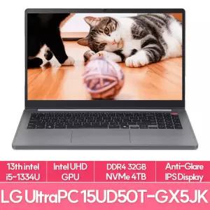 LG전자 울트라PC 15UD50T-GX5JK 13세대 인텔i5 램8G+24G추가 NVMe4TB교체 가성비 노트북 추천 EU