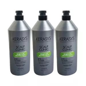 케라시스 두피 클리닉 샴푸 중건성 두피 980mL 3개