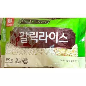 천일식품 갈릭라이스(200g)/편리한/간편/식사/아침/간편식/즉석/조리/식품/볶음밥/자취/요리/상비용/여행