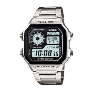 카시오 AE-1200WHD-1A 정품 남성 메탈 스포츠 손목 시계