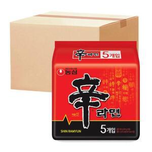 신라면 5입X8개 총40개 1박스 무료배송
