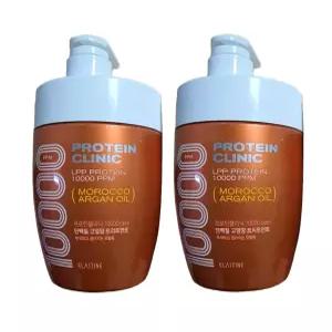 엘라스틴 프로틴클리닉 고영양 트리트먼트 700ml x 2개
