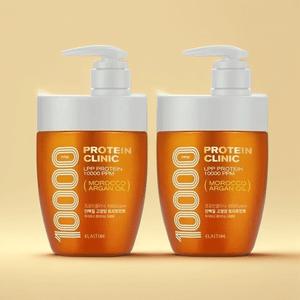 엘라스틴 프로틴클리닉 단백질 고영양 헤어 트리트먼트 700ml 2개 향기좋은