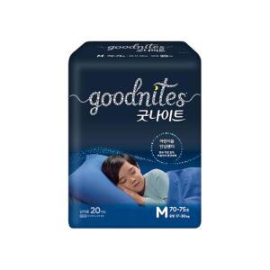 하기스 굿나이트 남아용 어린이 안심 팬티형 중형 20p