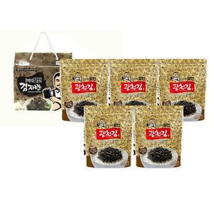 광천김 3대째 달인 김자반 60g X5 세트 콩가루 김자반
