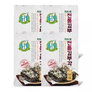 성경 지도표 전통 김부각 70g 4개 아이반찬 도시락 업소 식당 전문점