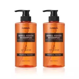 쿤달 올데이 정수리 스멜커버 청소년샴푸 400ml x 2